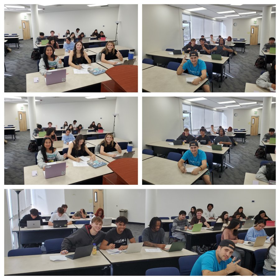 [Students in classroom]